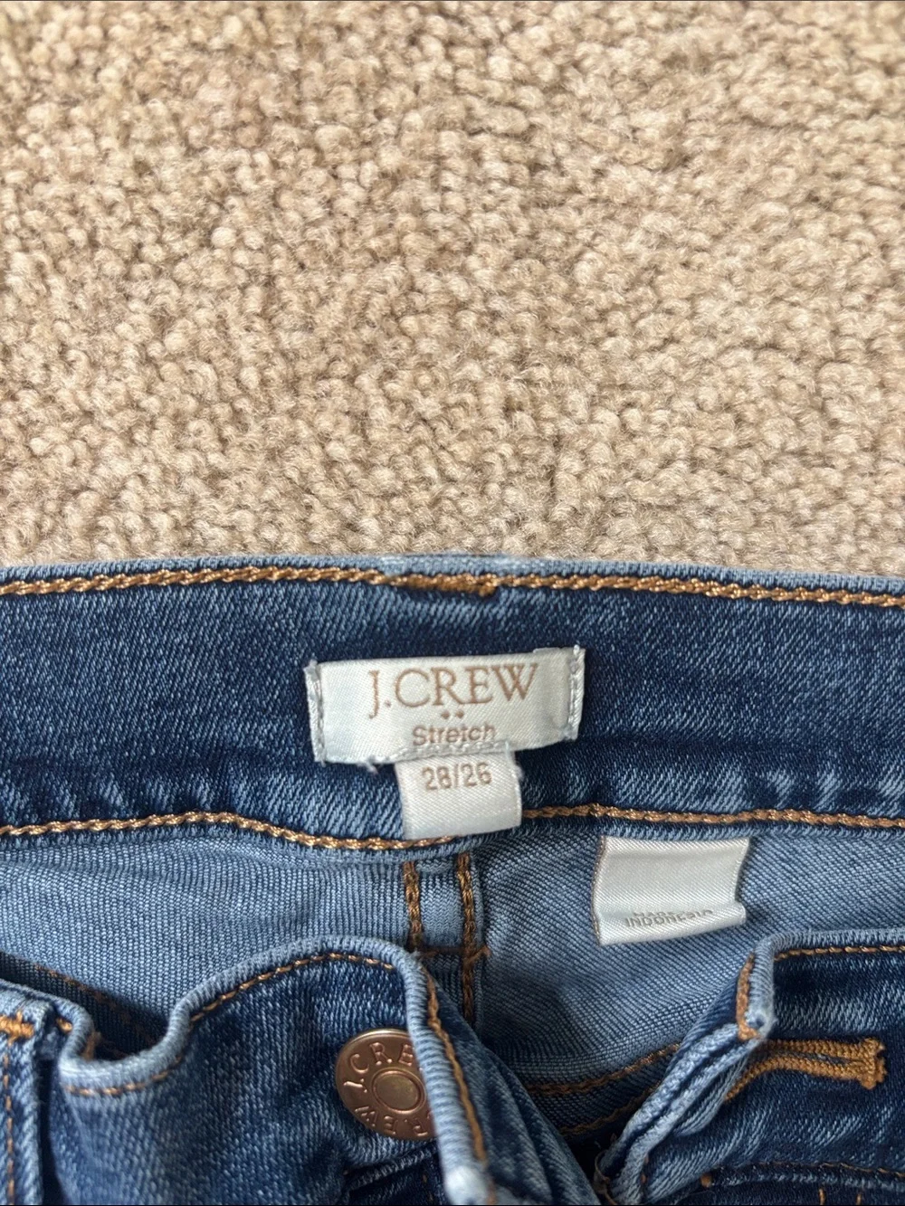 J. Crew Women's Dark Blue Skinny Jeans